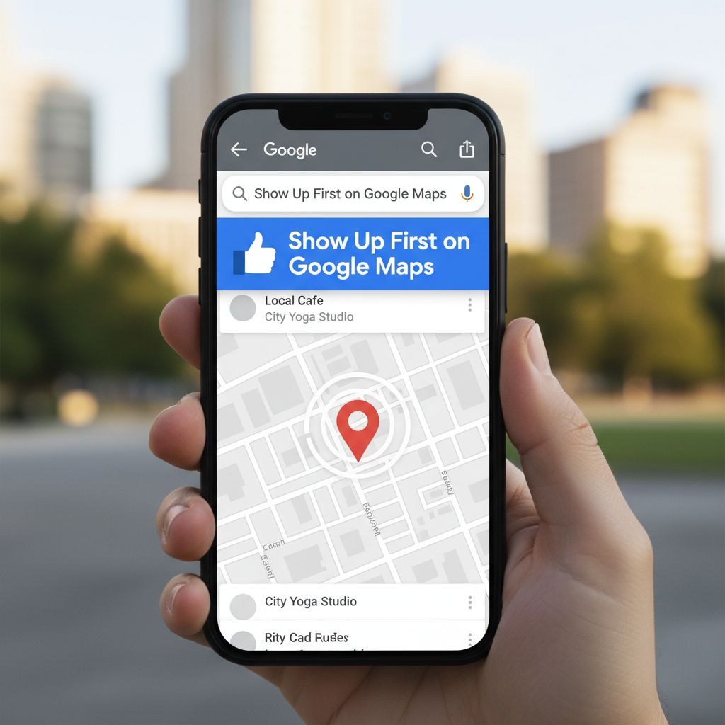 show up first on google maps