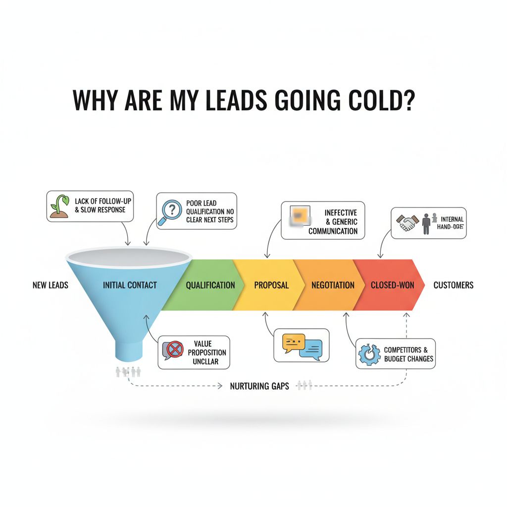why are my leads going cold